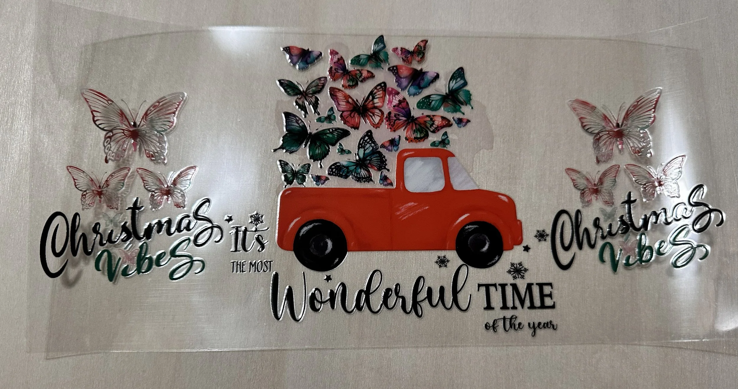 Christmas Vibes-Red Truck