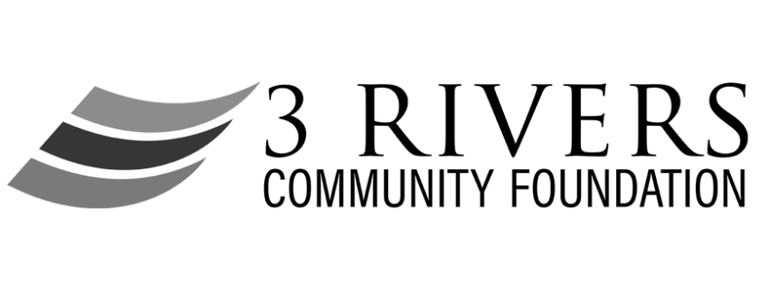 Close-up of a three-layered bite-size snack with shades of gray on a black background.