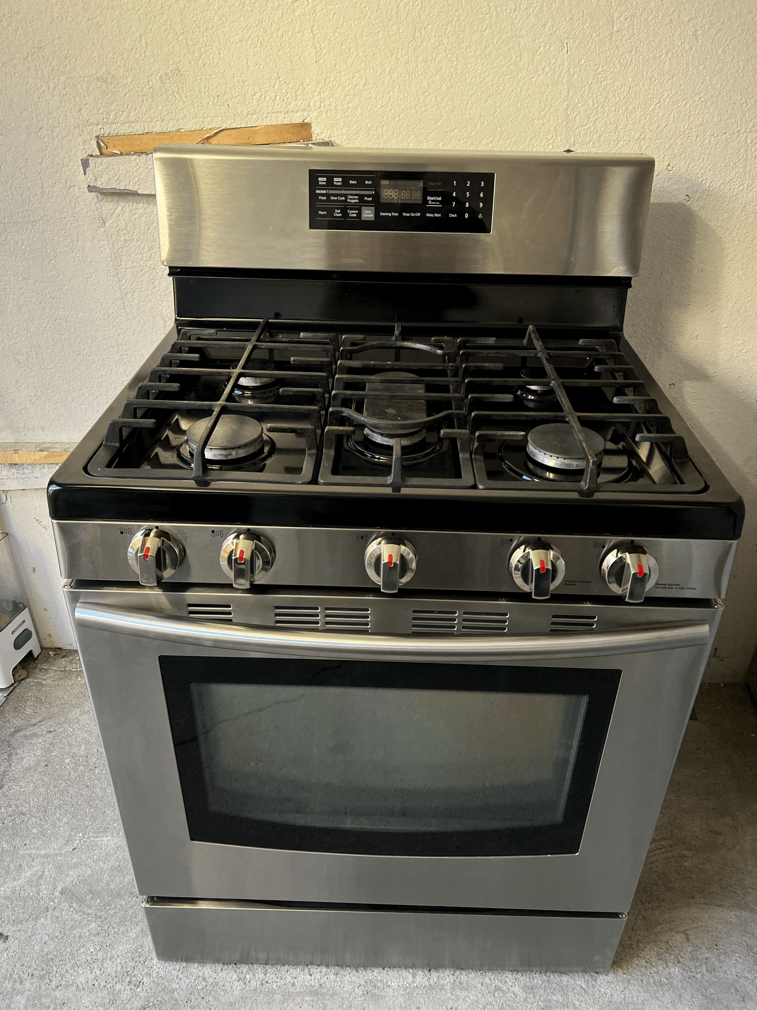 Samsung Stainless Steel Stove Gas