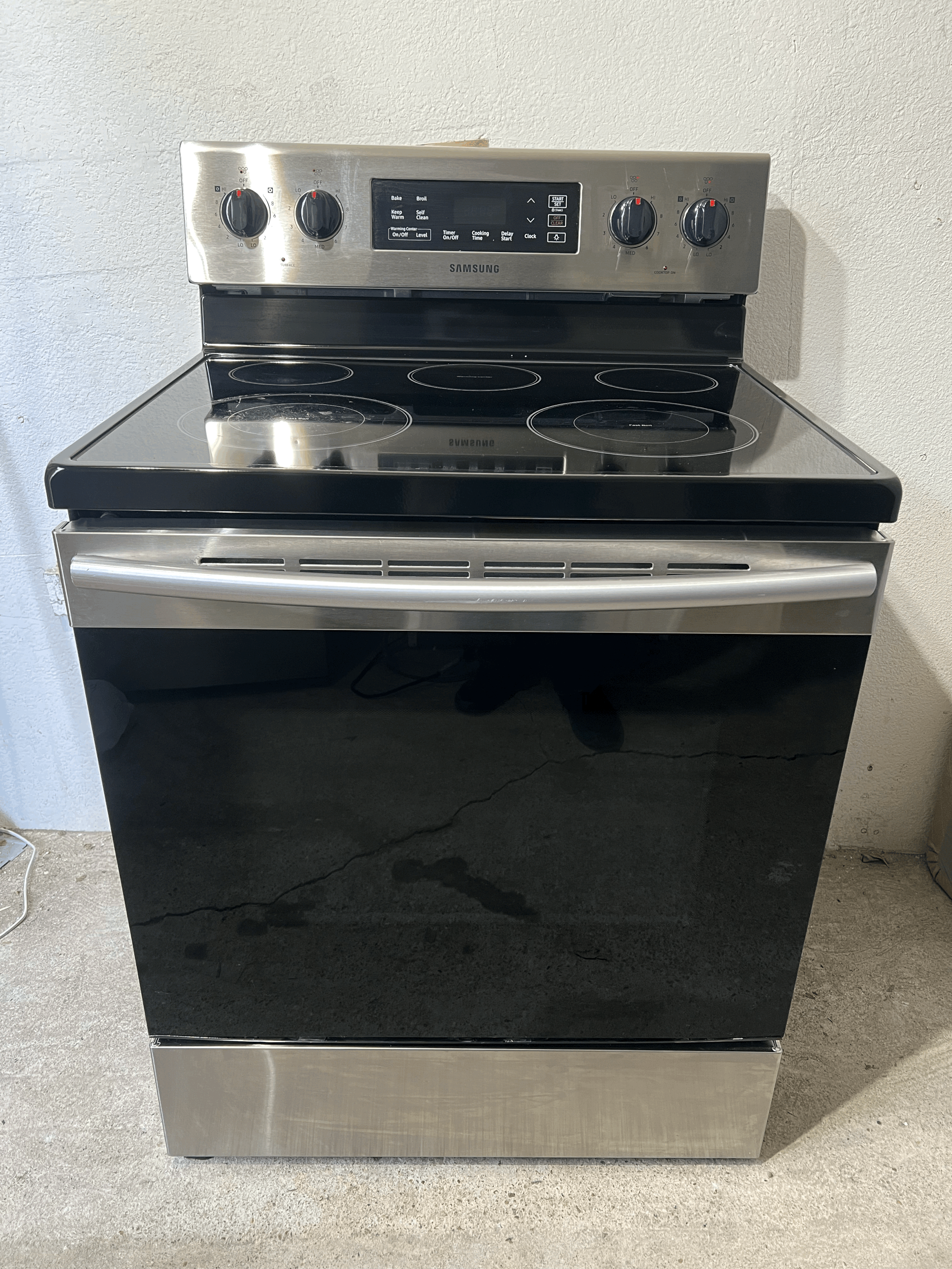 Samsung Stainless Steel Electric Stove