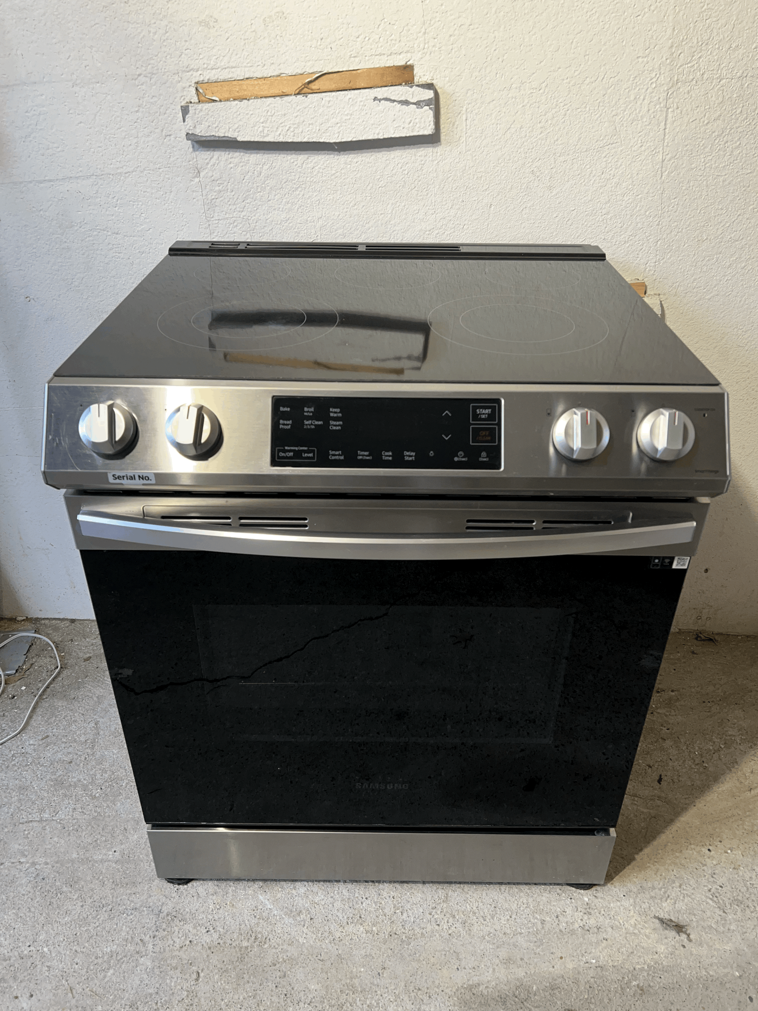 Samsung Stainless Steel Stove Electric