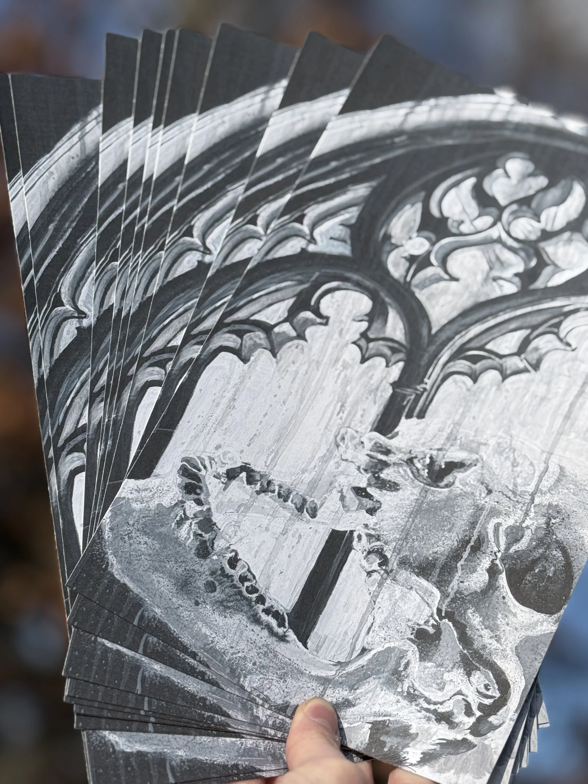 "What we are now, you shall become" Prints (6.5" X  11")