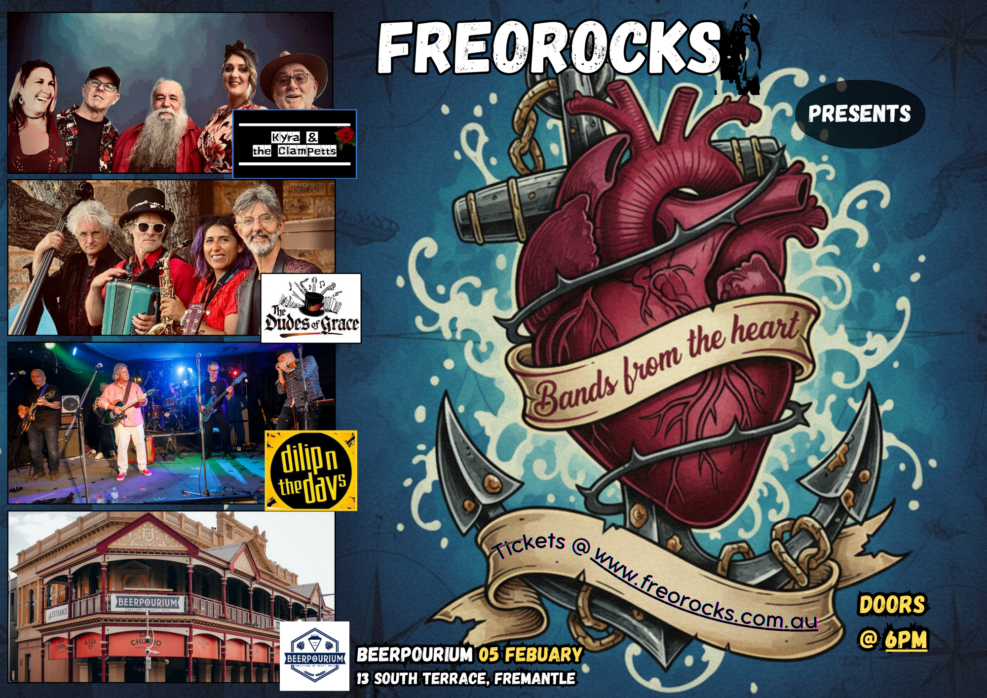 Bands from the Heart