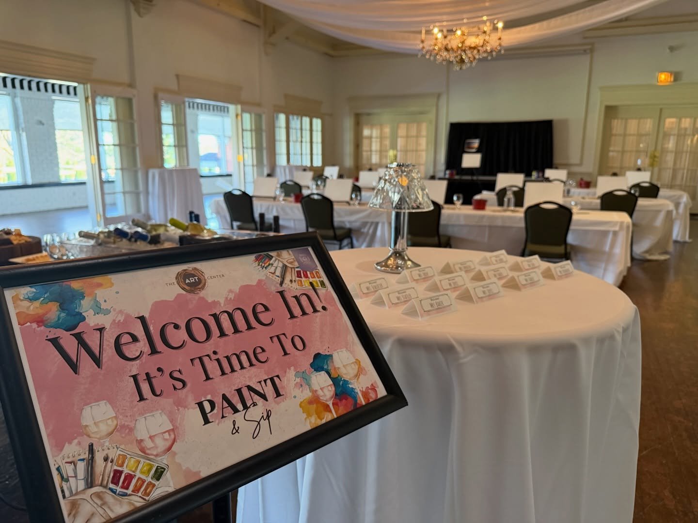 Grateful for a creative and fun filled evening at the club! 🎨 A big thank you to Mrs. Brown from the Quincy Art Center for joining us Friday and leading such a wonderful paint and &amp; sip experience. We had an amazing time and loved seeing everyon