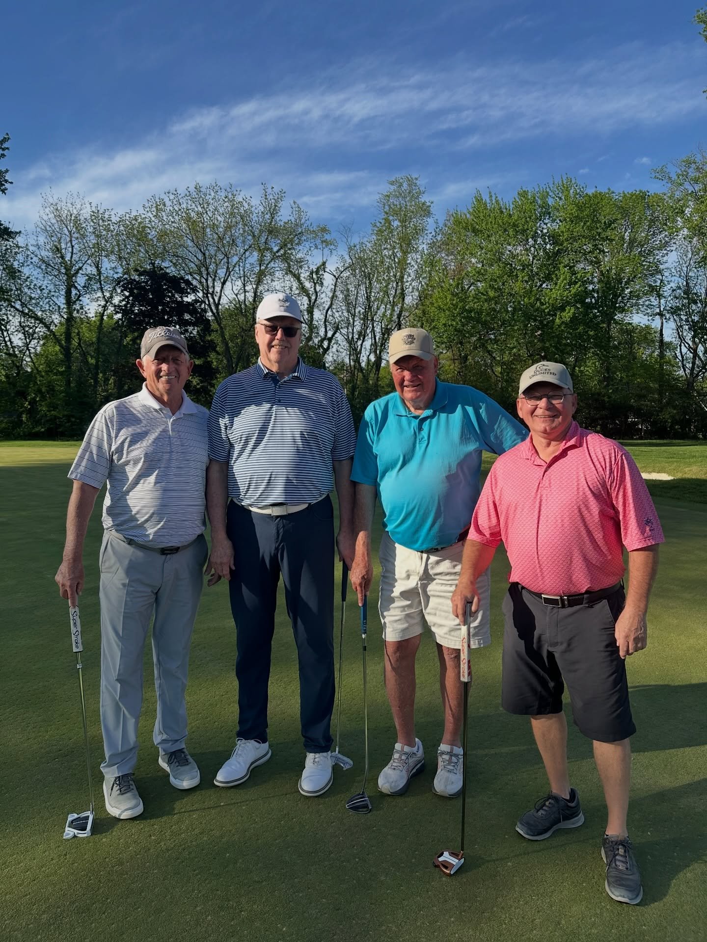 Congrats to our Men&rsquo;s Opening Day winning team Jim Citro, Craig Cherington, Mike Ernst, and Rex Schulz. They dominated in flight #2 to make it to the shootout and then won in two extra holes! Thank you to everyone who played!