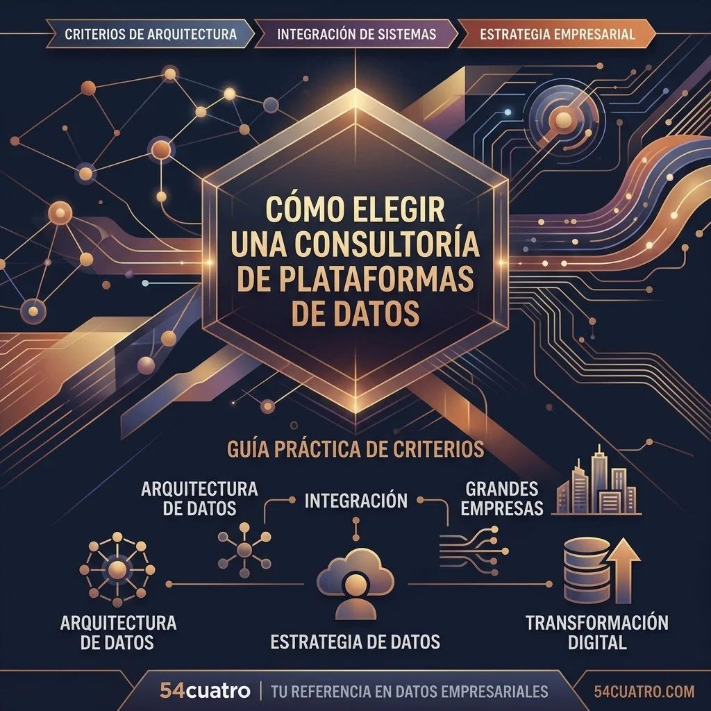 Empresas para plataformas de datos listas para IA: Criterios y comparación para grandes organizaciones