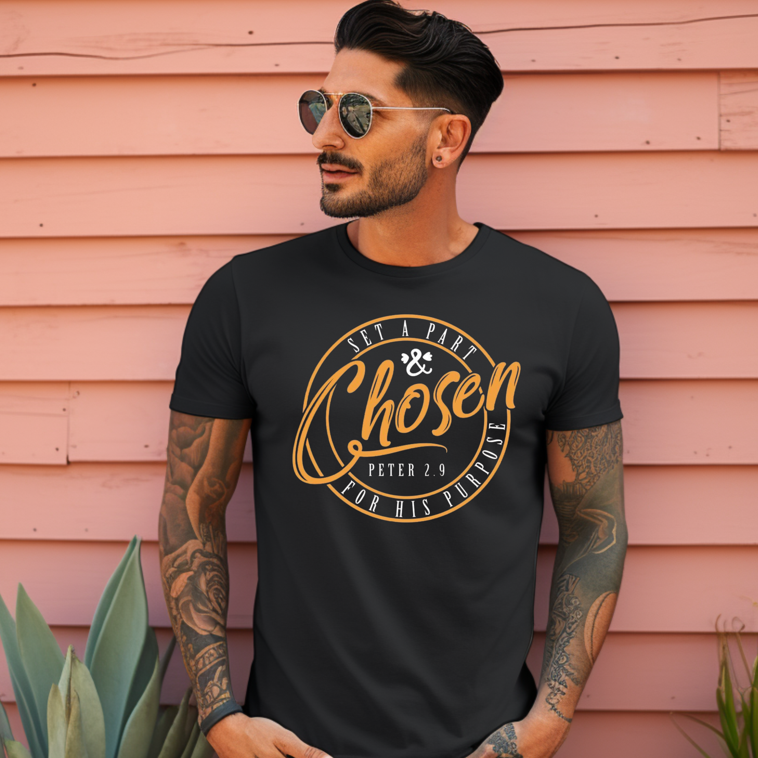 'Set Apart & Chosen' Inspirational T-Shirt