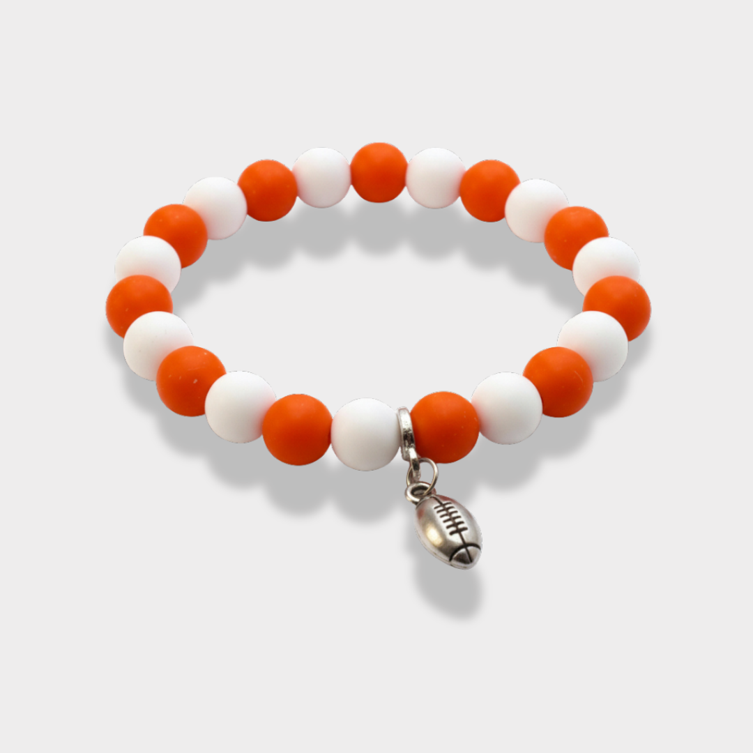 Orange and White - Football Collection