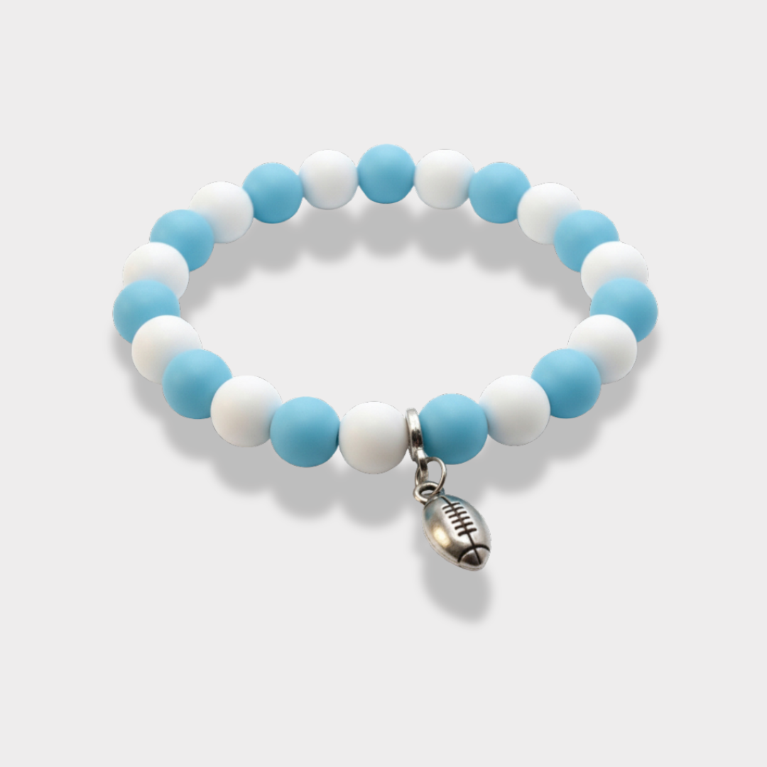 Light Blue and White - Football Collection