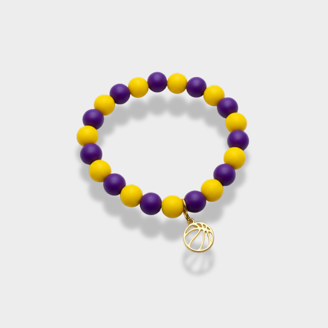 Purple and Yellow - Basketball Collection