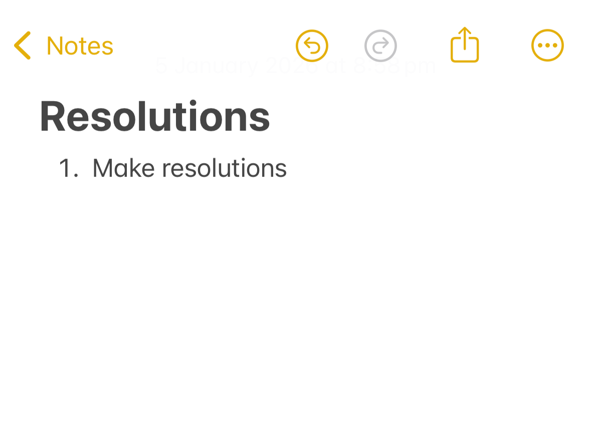 5 New Year’s resolutions for creatives 🎉