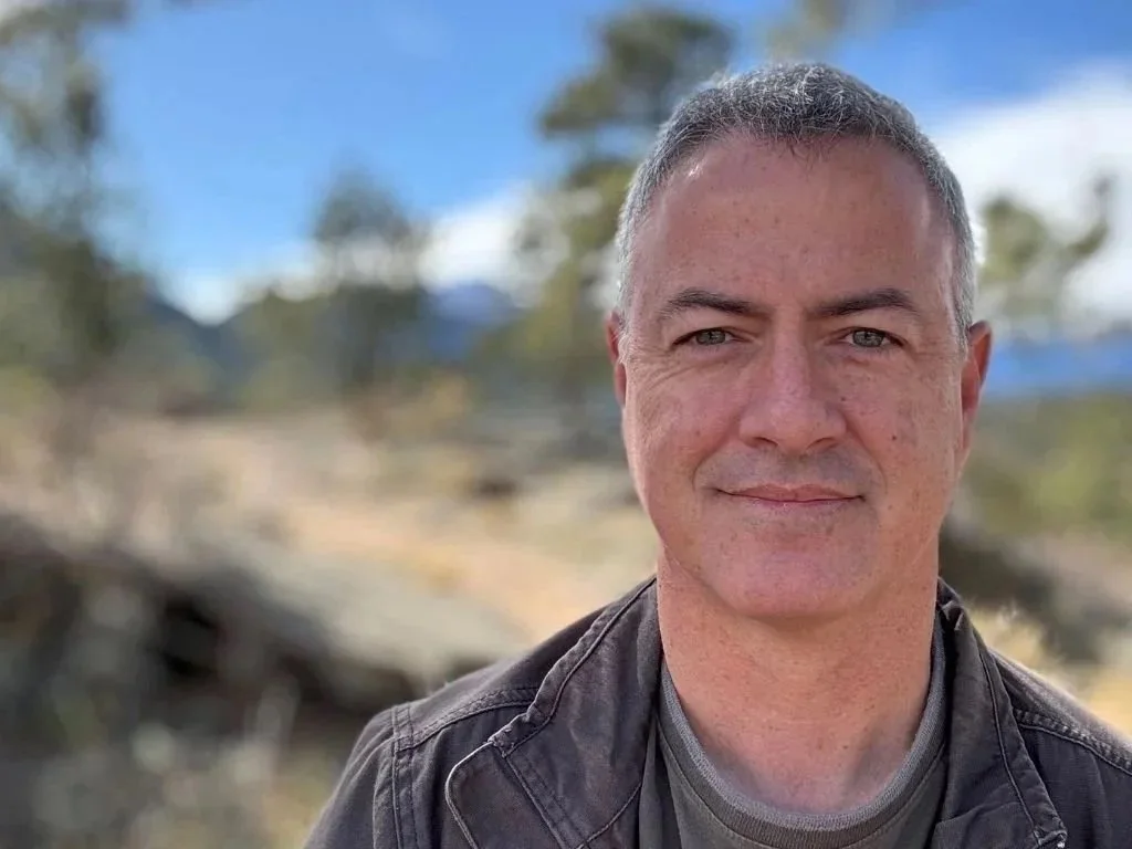 Meditation teacher Sean McNamara from Denver, Colorado.