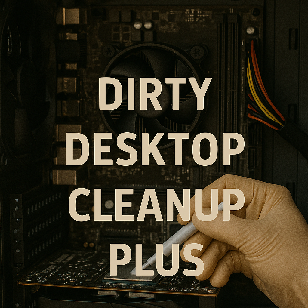 Dirty Desktop Cleaning PLUS+