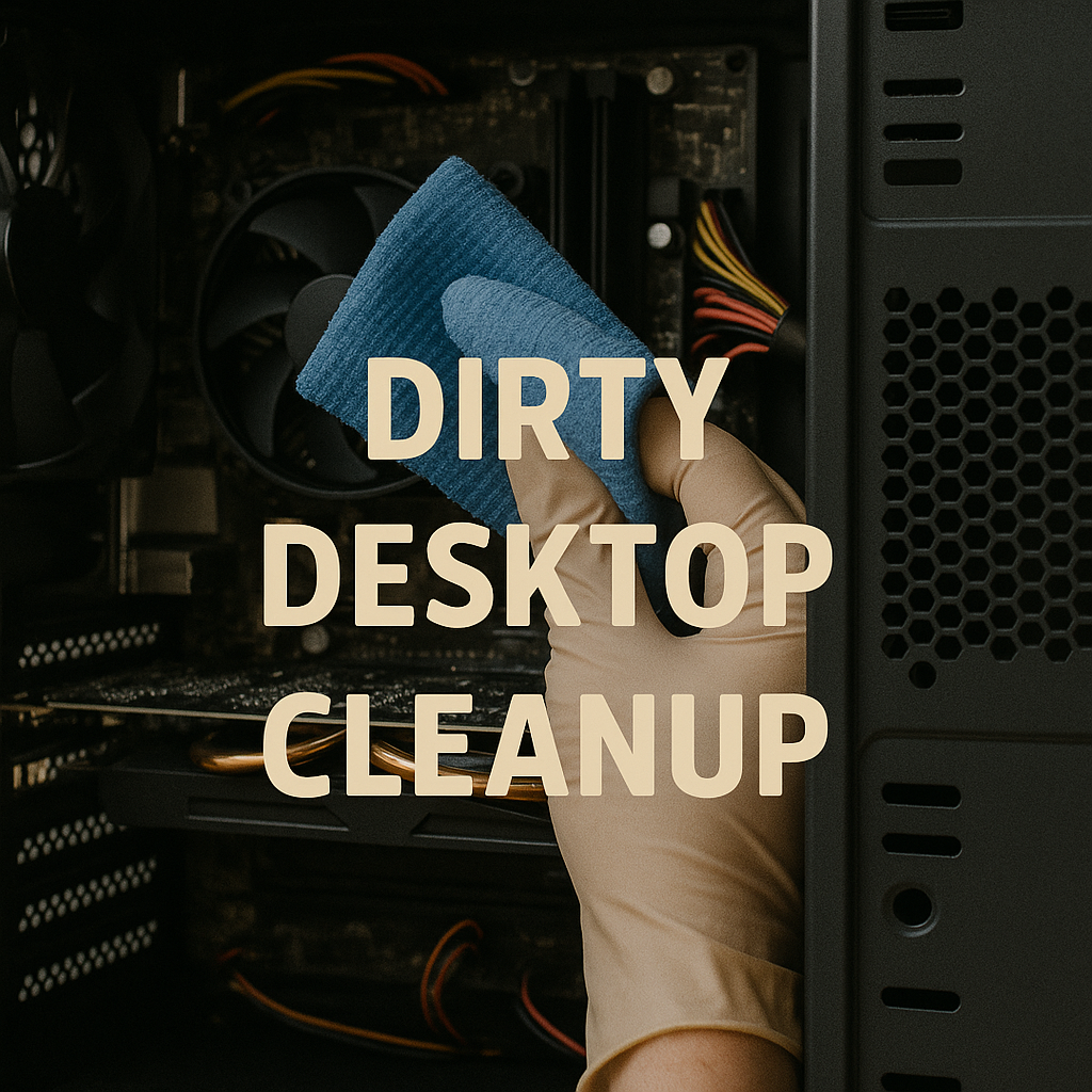 Dirty Desktop Cleaning