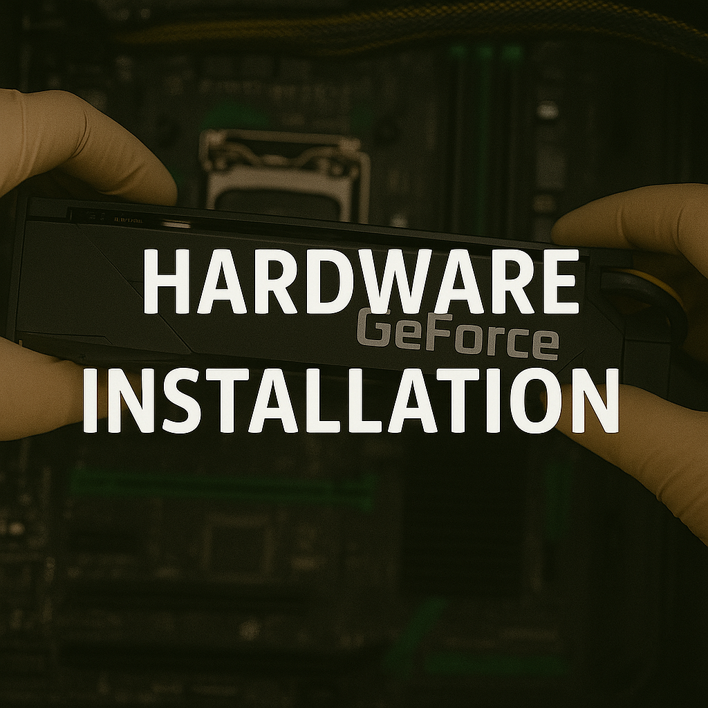 Hardware Installation (RAM, SSD, GPU, etc.)