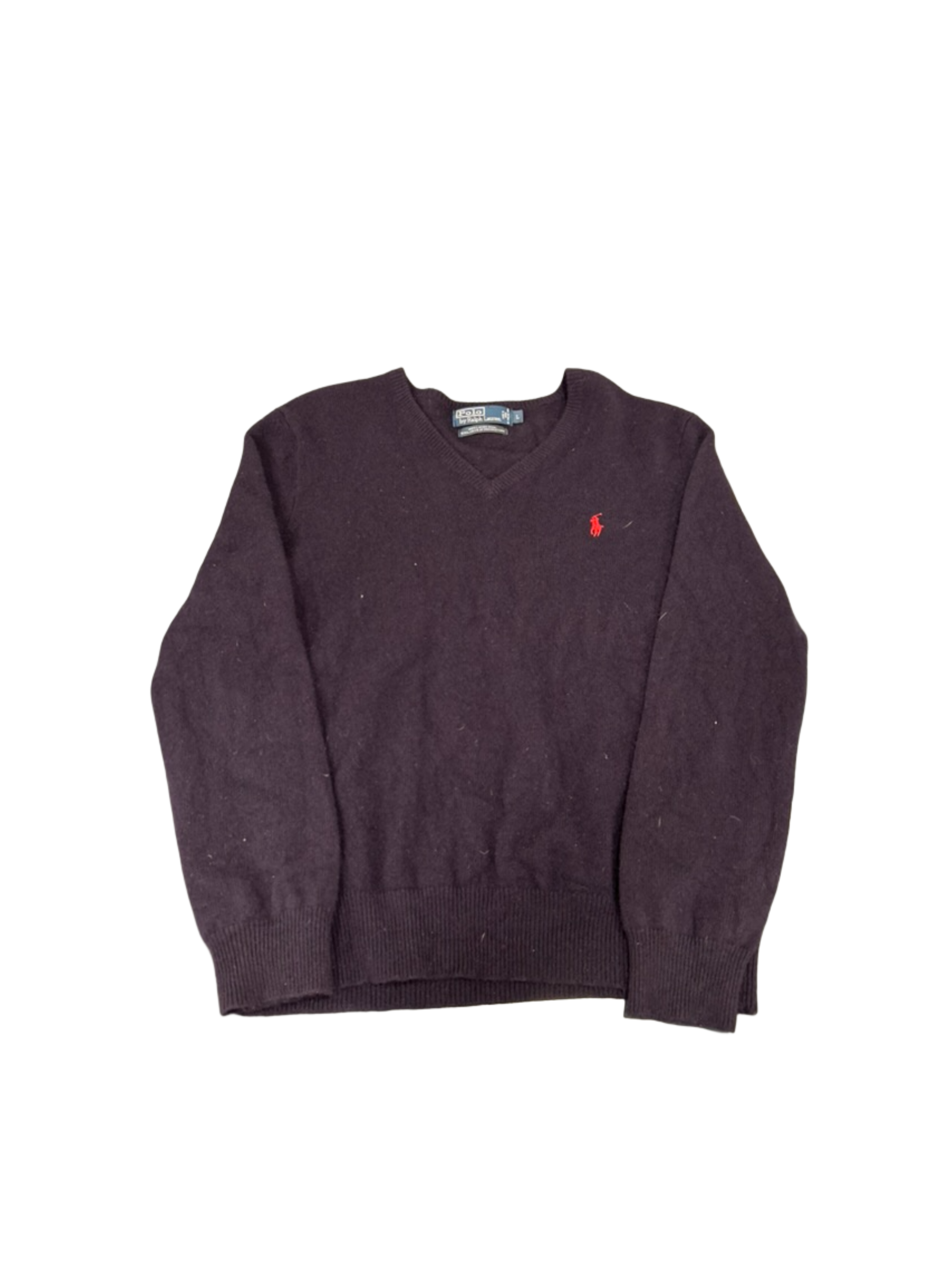 2000s Ralph Lauren V Neck Sweater Size L