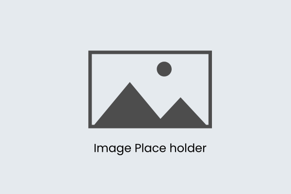 Placeholder image with a mountain and sun icon and the text 'Image Place holder'