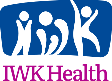 IWK Health logo with stylized figures of people above the text.
