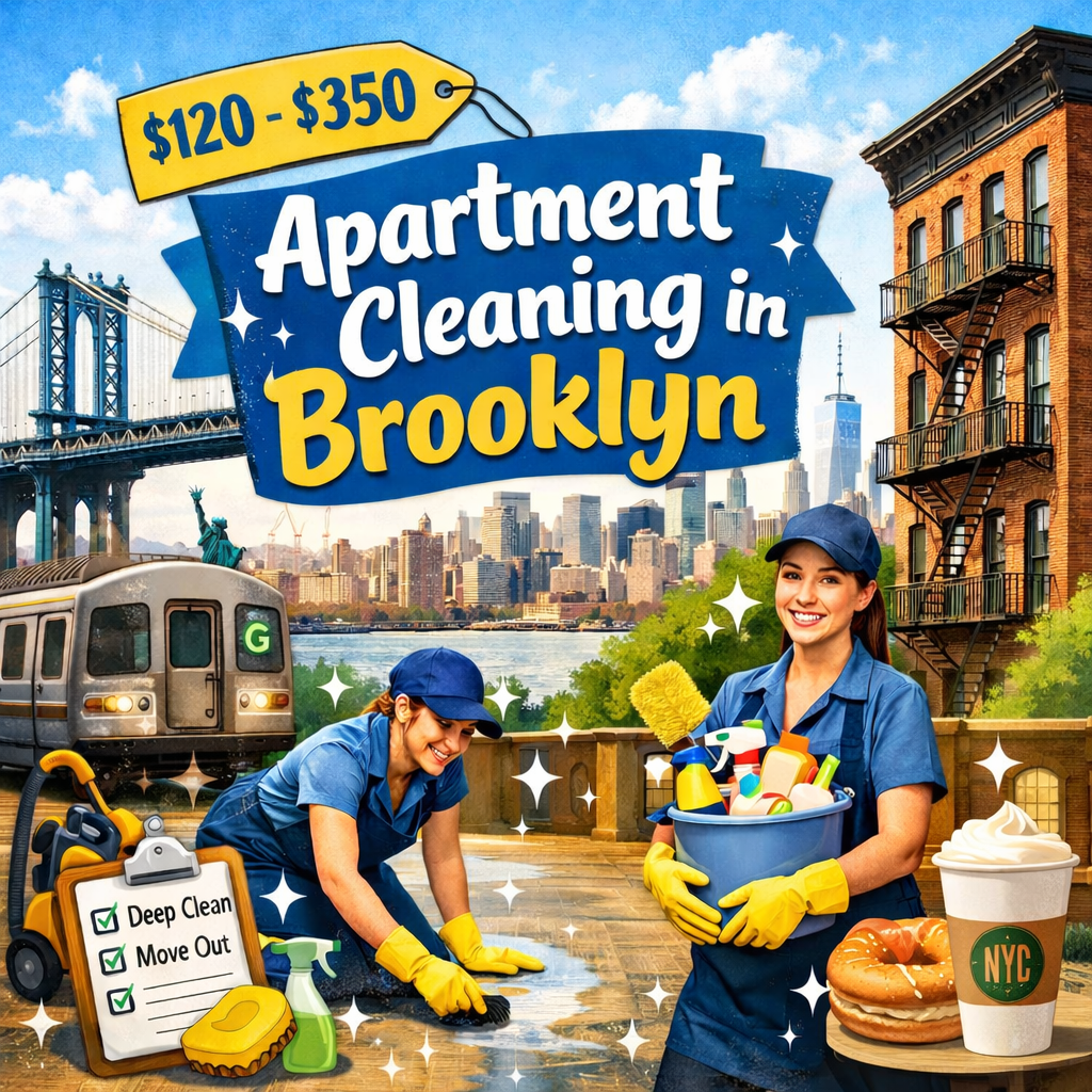 What is the Average Cost for Apartment Cleaning in Brooklyn NYC?