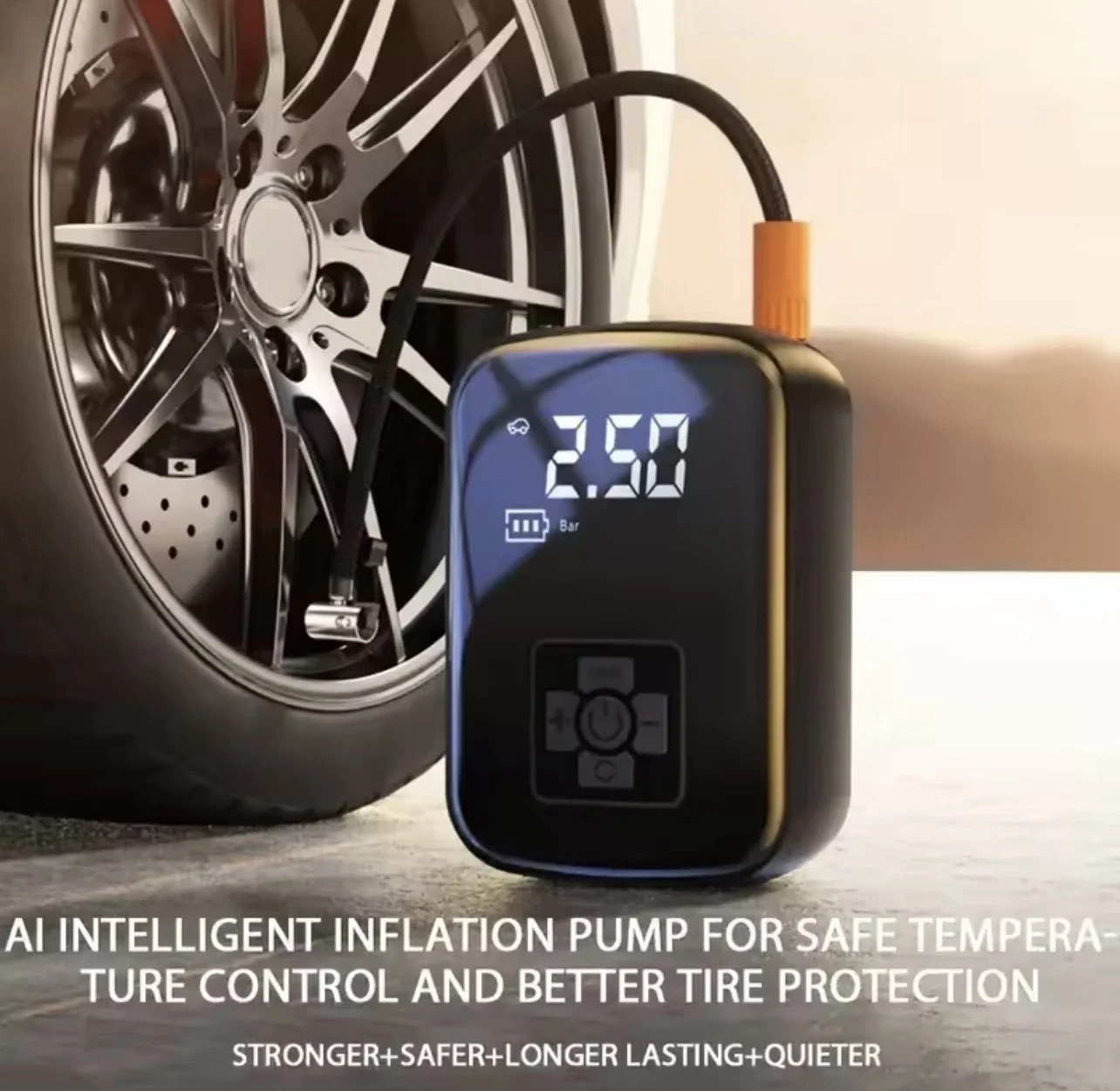 Wireless Tire Inflation Pump