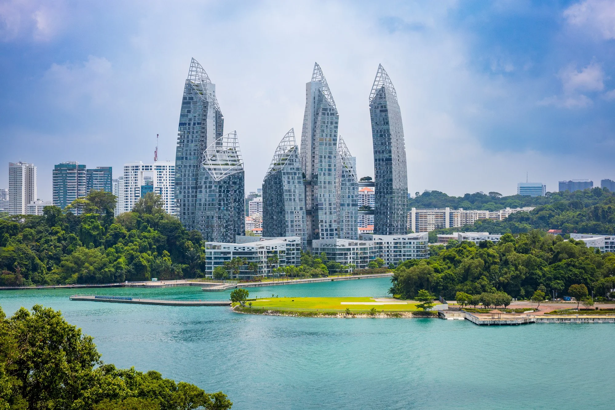 "Where Steel Meets Sea at Keppel Bay"