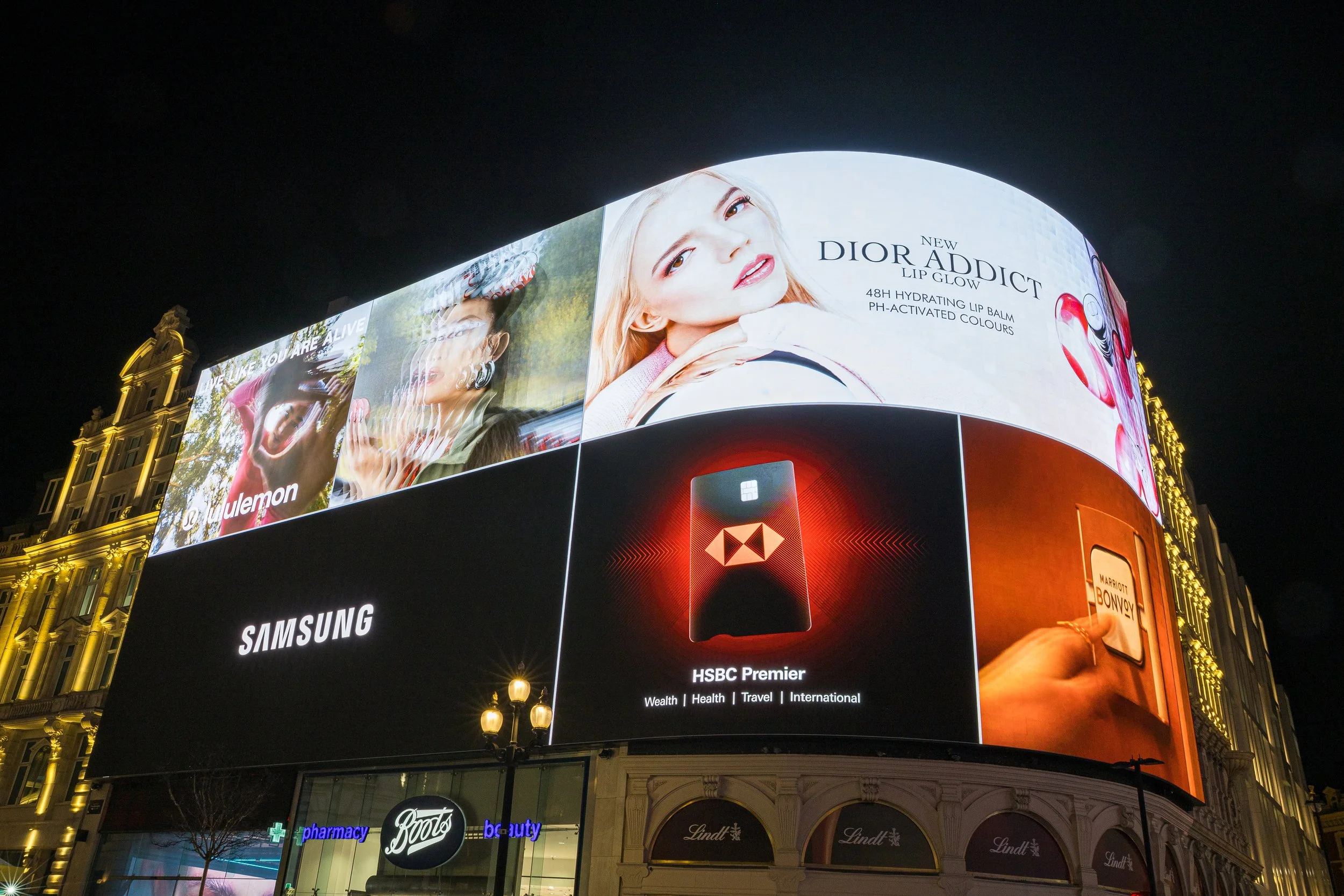 "Neon Dreams of Piccadilly"