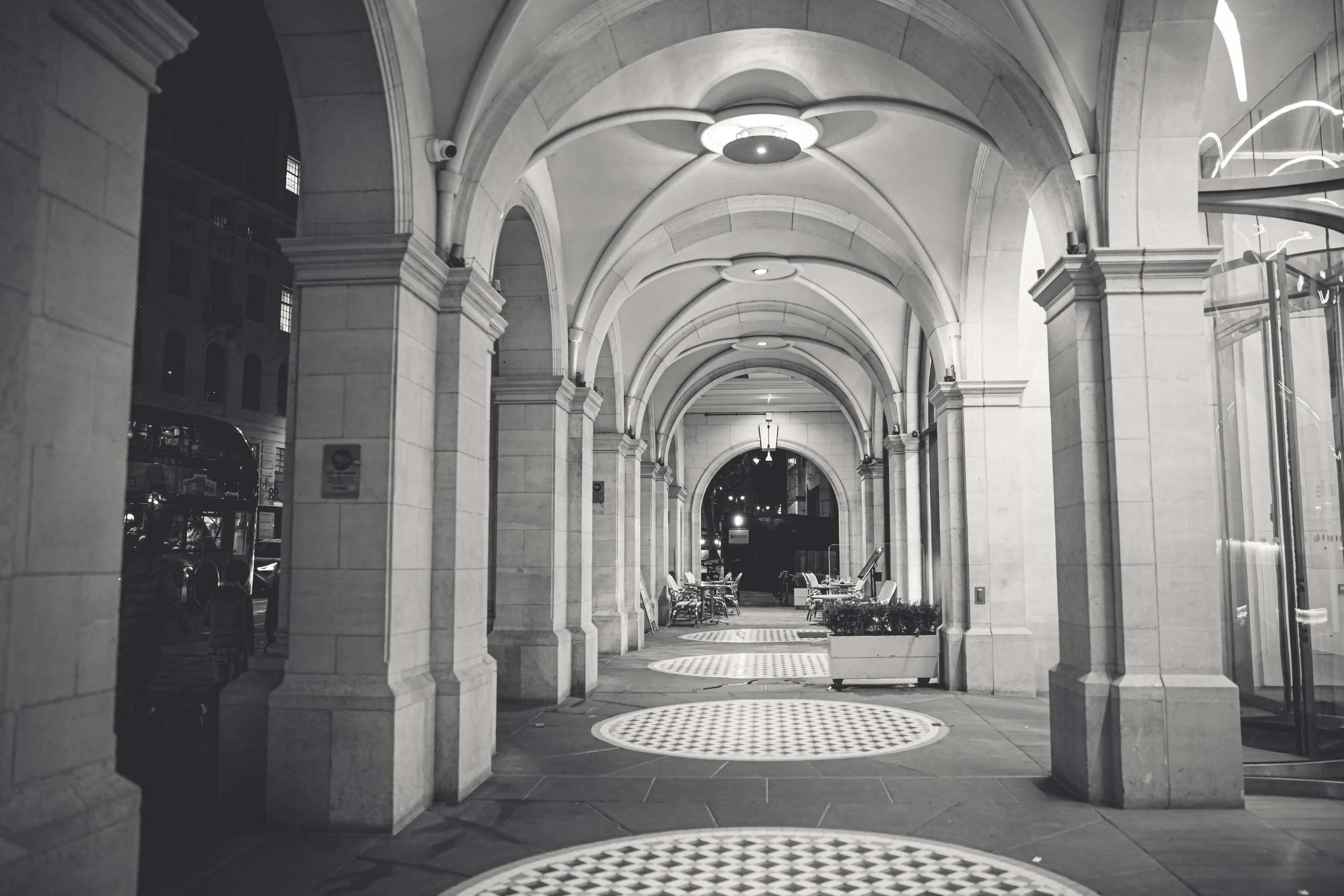 "London’s Night Arcade"