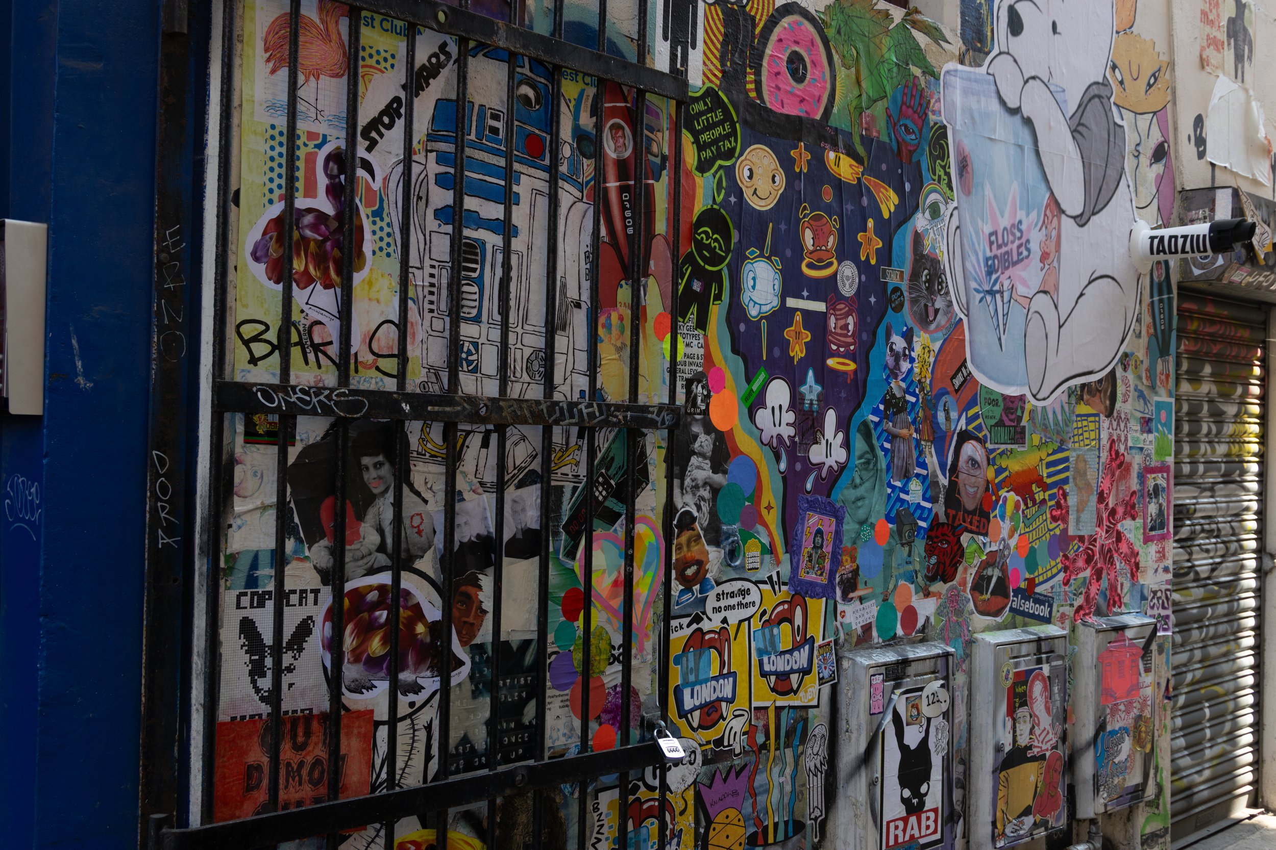 "The Sticker Wall Project"