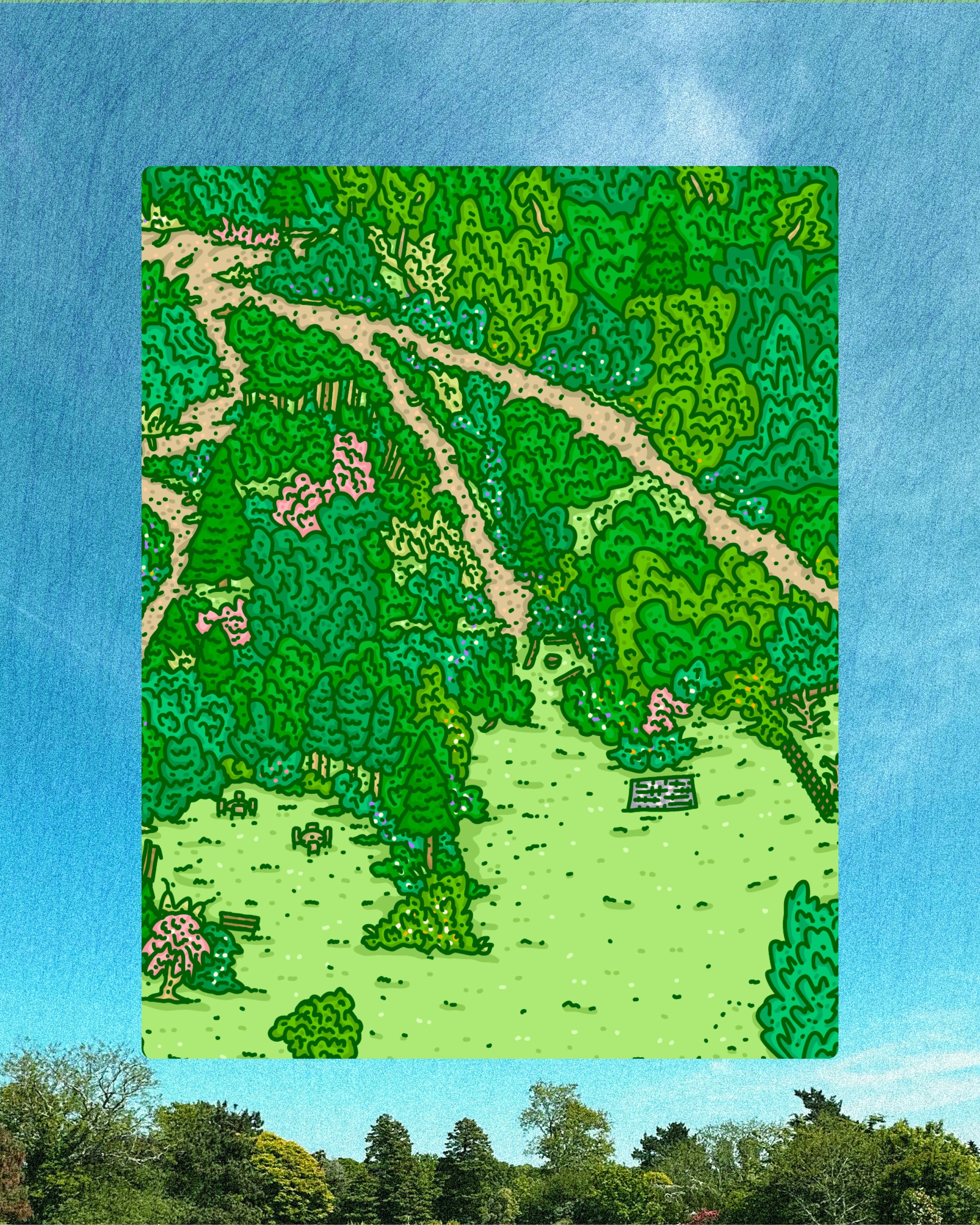 Outdoor classroom details