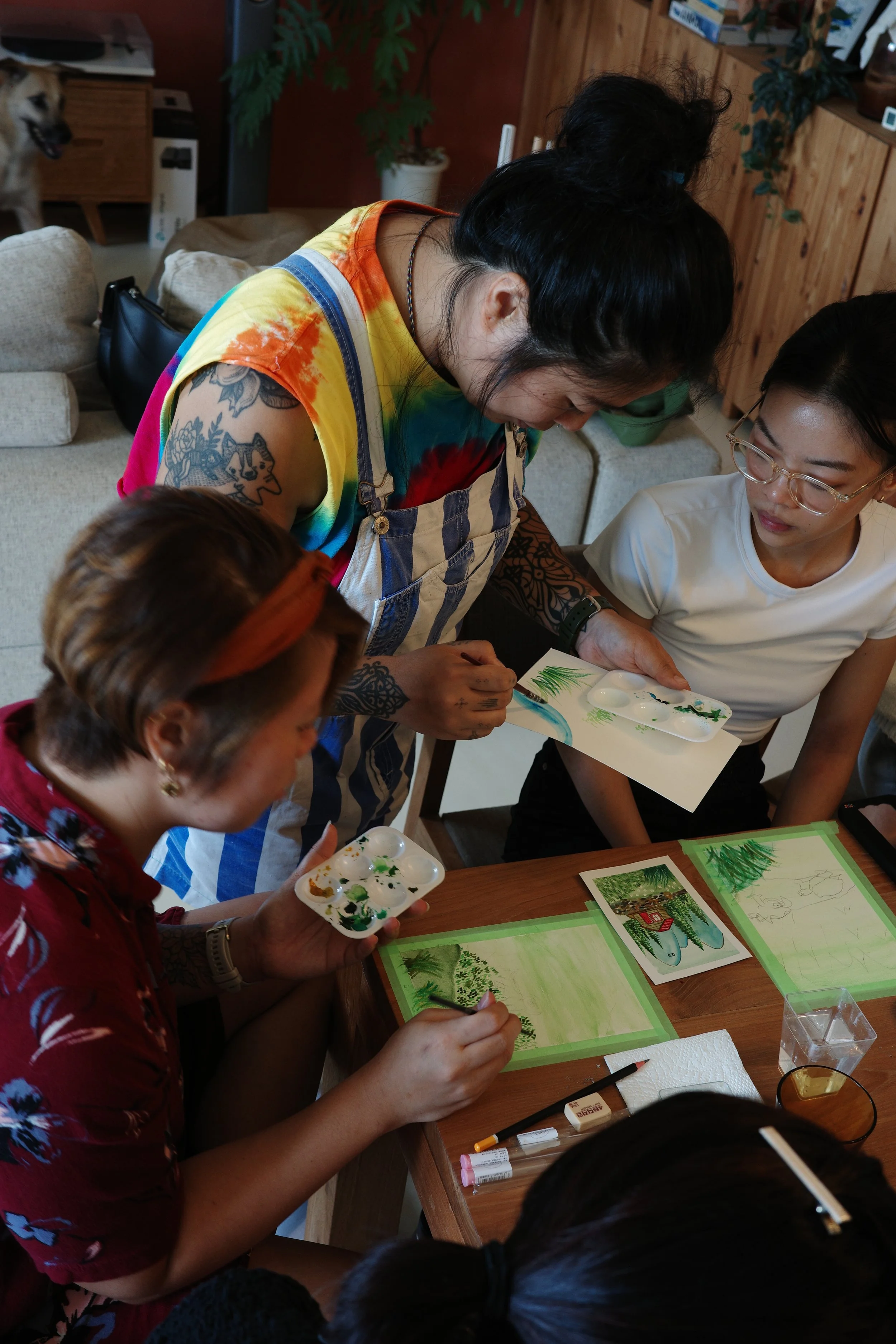 Watercolour of Your Sweet Pear - 15 March, 12-2pm