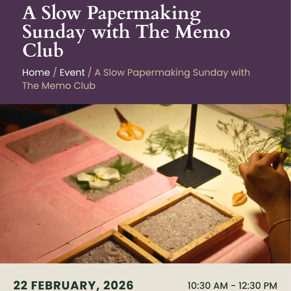 A Slow Papermaking Sunday, Bassam Freiha Art Foundation, Feb 2026