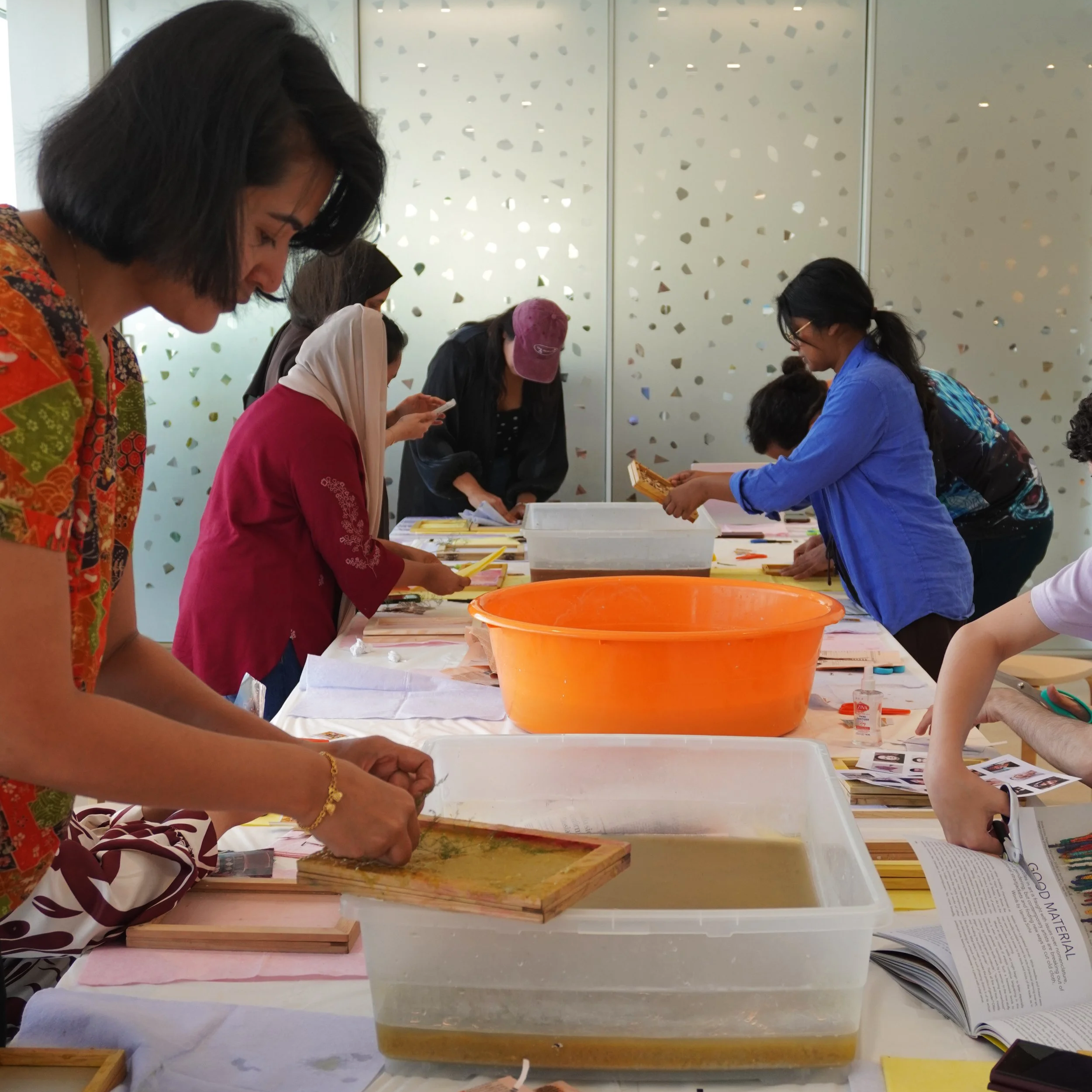 A Slow Papermaking Sunday, Bassam Freiha Art Foundation, Feb 2026