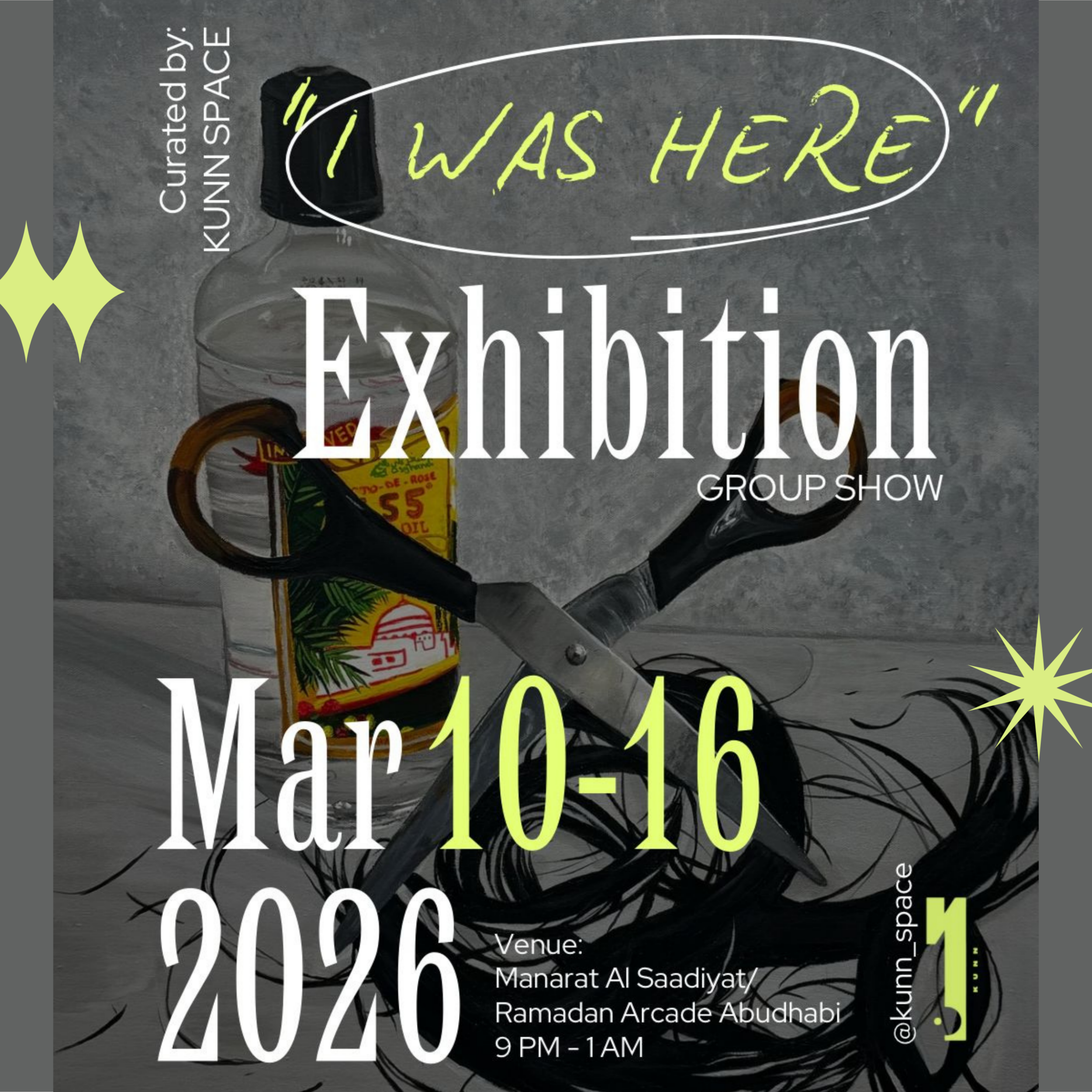 Exhibition flyers by Kunn Space