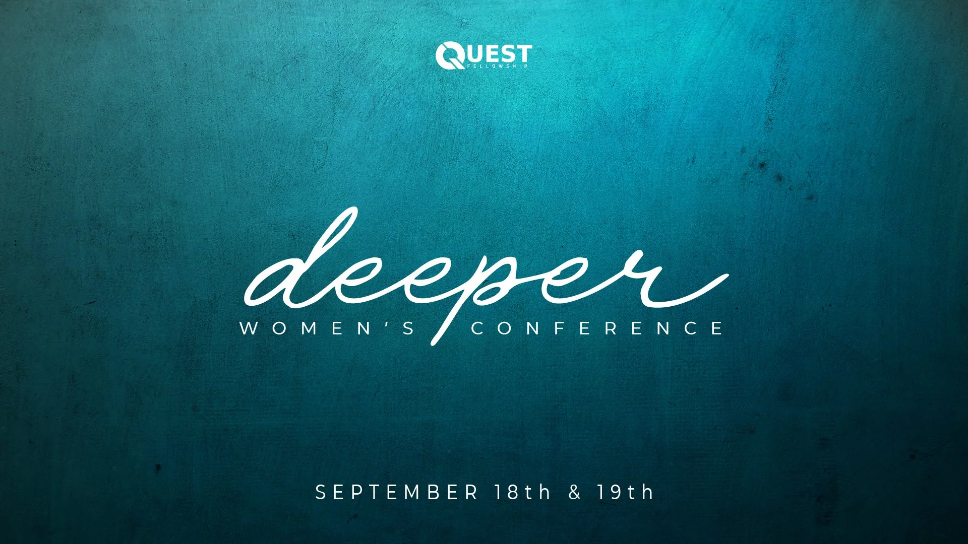 Deeper | Women's Conference