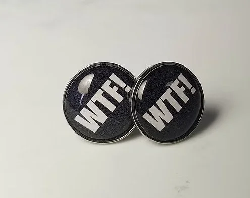 WTF earrings