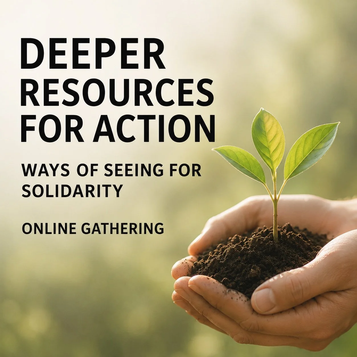 Deeper Resources for Action: A Webinar Recommendation from Colin Tracy