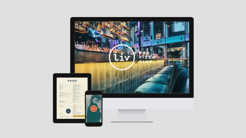 Liv Bar - Concept Creation, Brand Development, Space Design