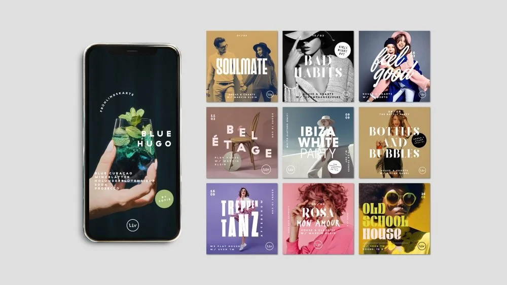 Liv Bar - Concept Creation, Brand Development, Space Design