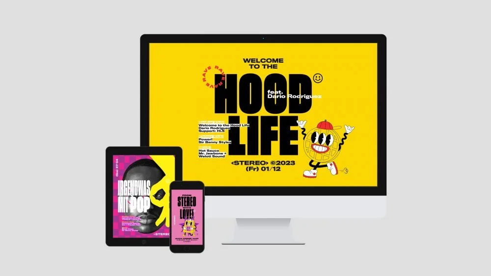 Stereo Club. Brand Development, Strategy, Space Design, Management & Marketing