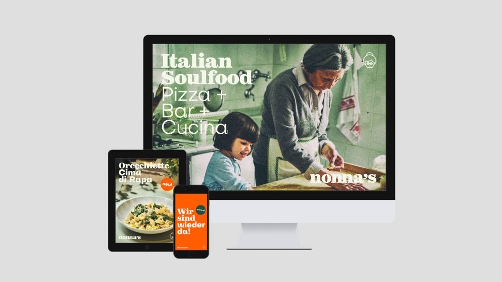 Nonnas Cucina - Italian Soulfood. Holistic Concept development, Design, Interior