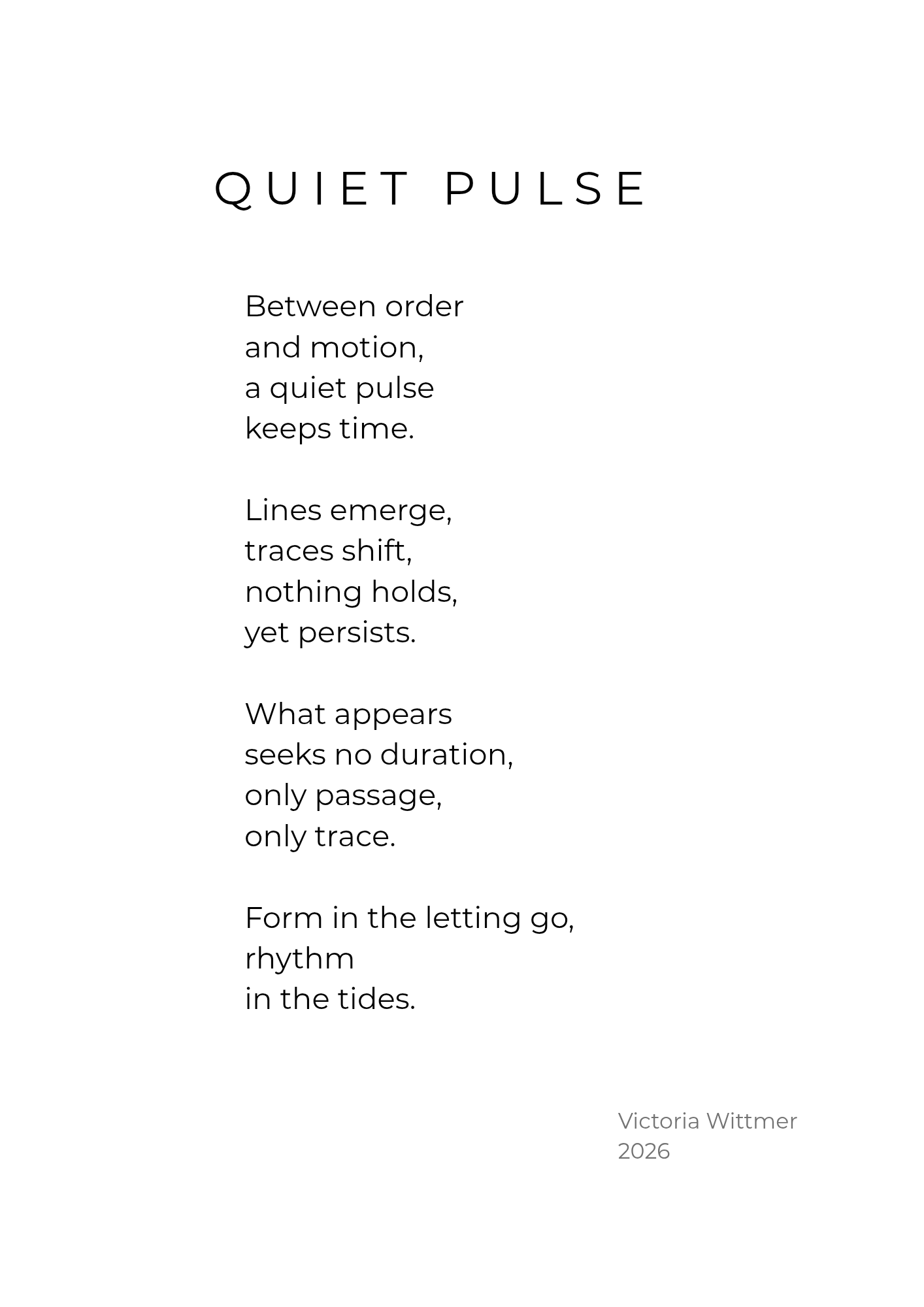 Quiet Pulse – Fine Art Print A4