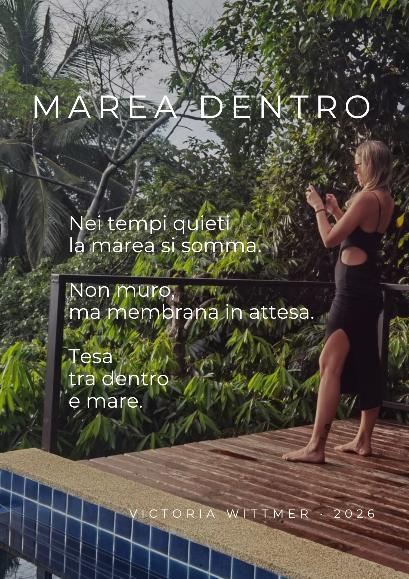 Poesia "Marea dentro" di Victoria Wittmer.