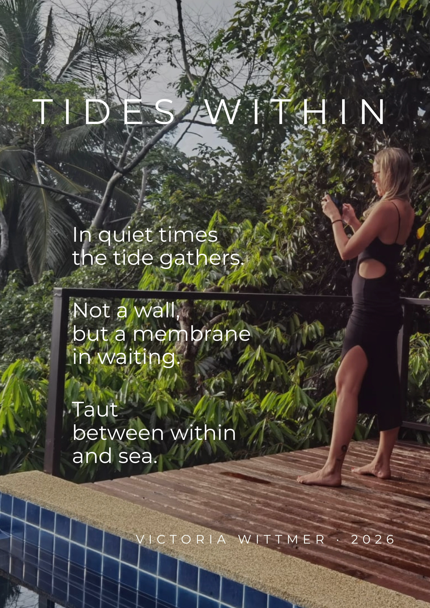 Poem "Tides Within" by Victoria Wittmer.