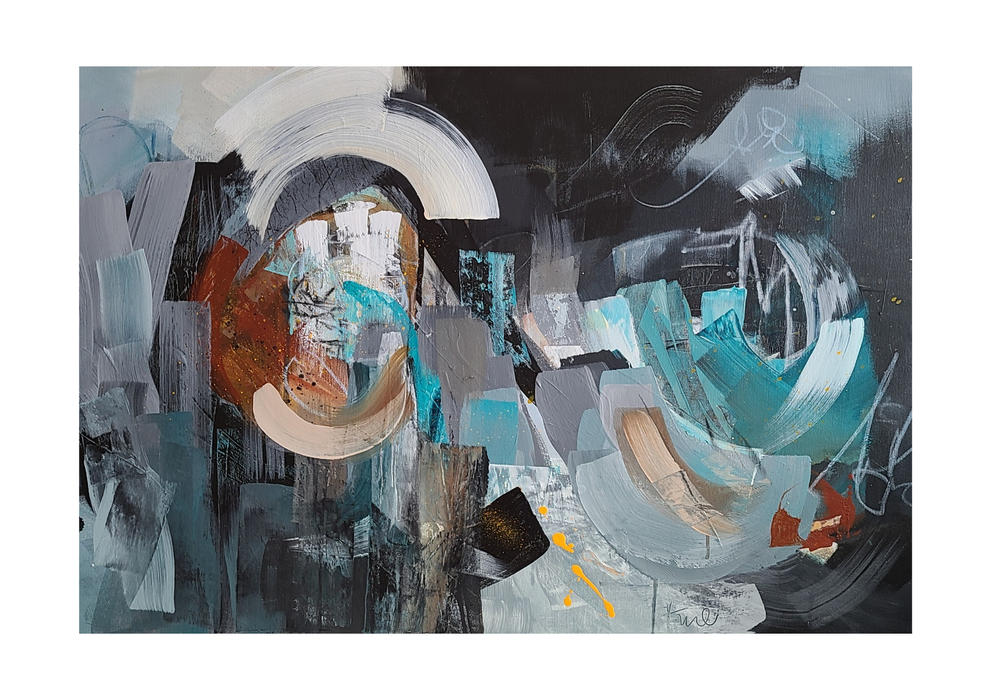 Raum und Zeit – Fine Art Print A4