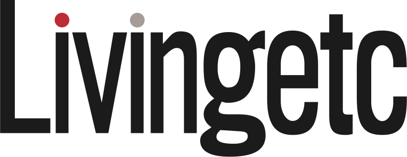 Close-up image of the LivingTec logo with black text and a red dot over the letter 'i'.