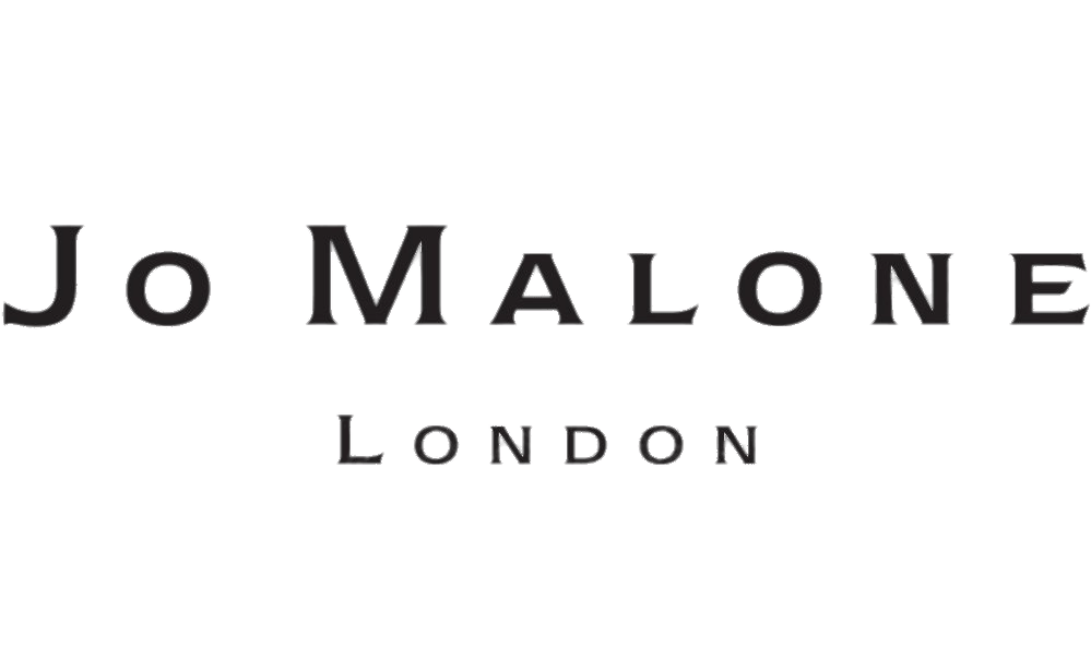 Jo Malone London logo in black and white