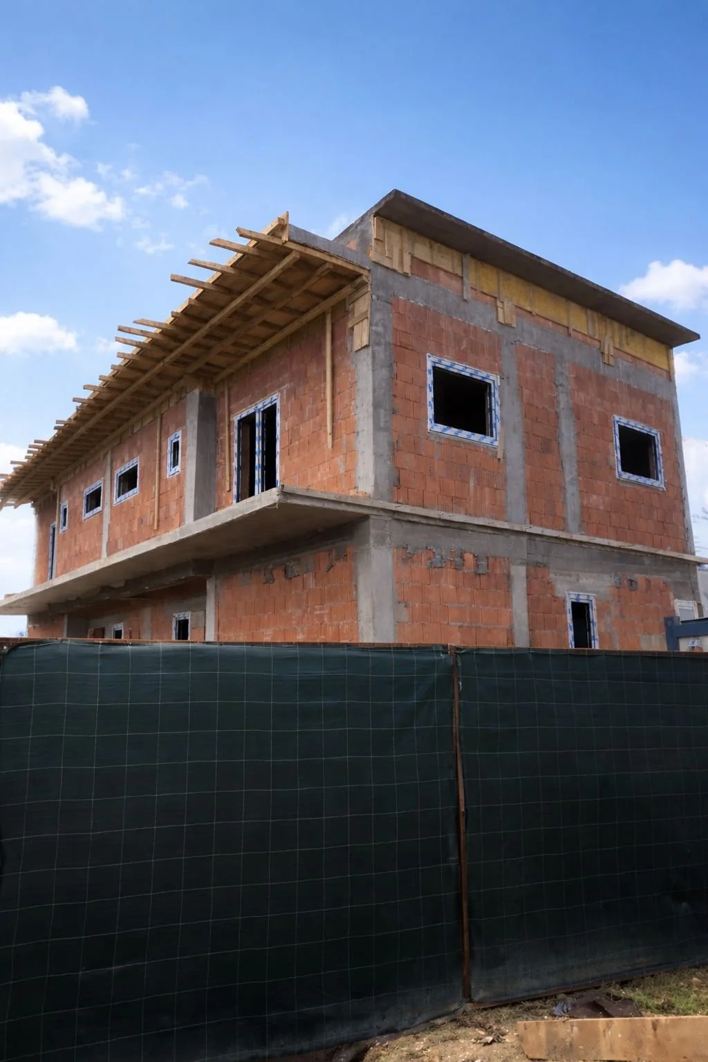 Lucrări în desfășurare la MM5 Park Residence, proiect rezidențial din Bucov, lângă Ploiești