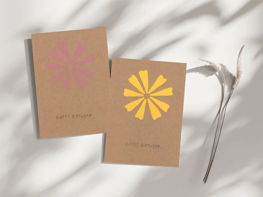 Happy Birthday Yellow Flower