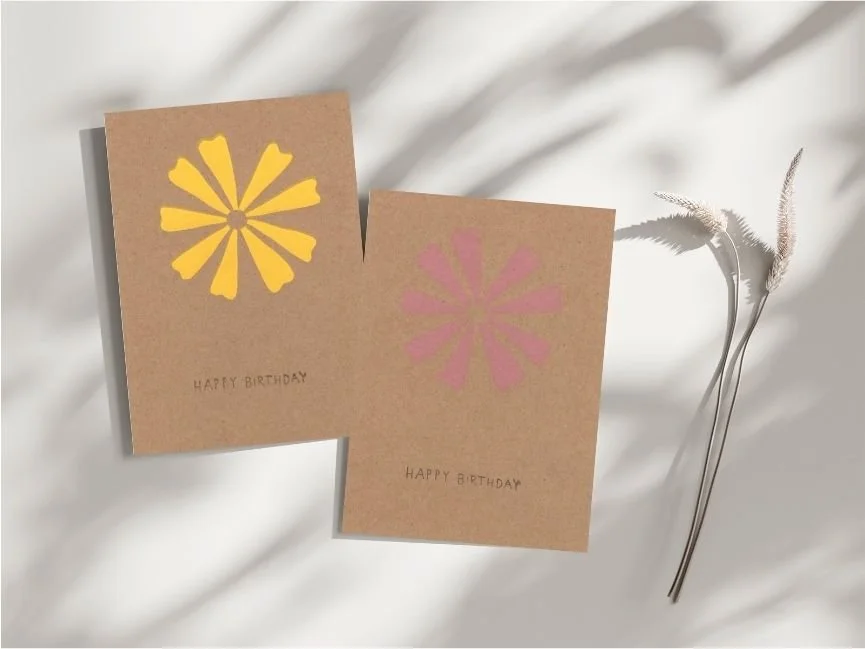 Happy Birthday Pink Flower