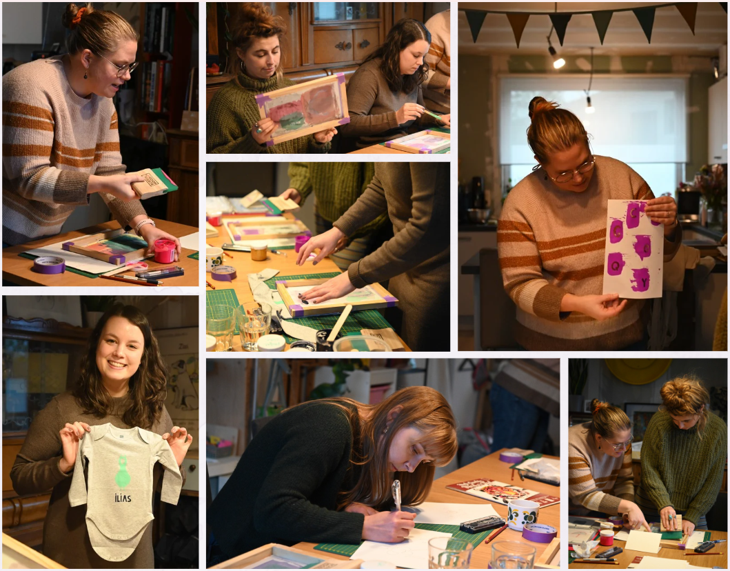 Workshop Zeefdrukken